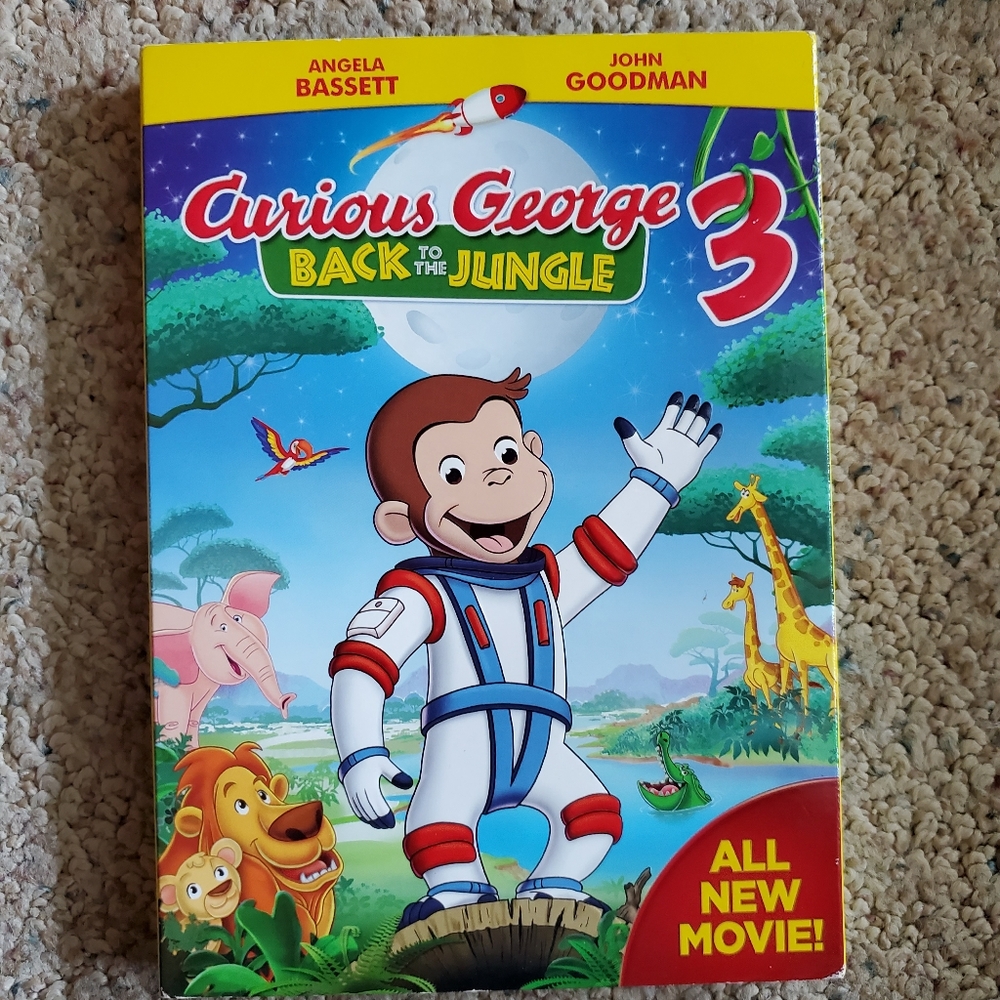 Curious George 3 Back to the Jungle DVD